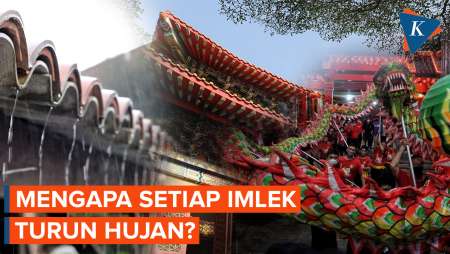 Mengapa Imlek Selalu Turun Hujan? Ini Penjelasan BMKG