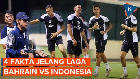 Fakta Menarik Jelang Pertandingan Indonesia vs Bahrain