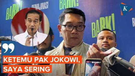 Ridwan Kamil Akui Sering Bertemu Jokowi, Apa yang Dibicarakan?