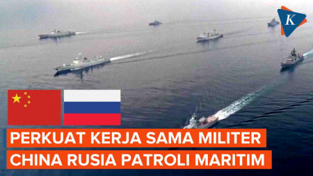 Angkatan Laut Rusia-China Perkuat Kerja Sama dengan Patroli Maritim
