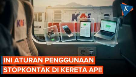 Power Bank Meledak, Ini Aturan Pakai Stopkontak di Dalam Kereta Api!