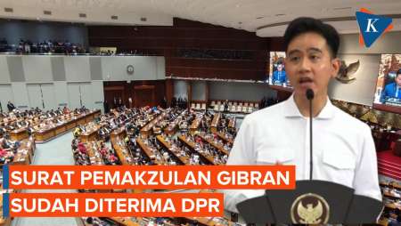 DPR Terima Surat Pemakzulan Gibran dari Forum Purnawirawan TNI