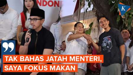 Kaesang Akui Tak Bahas soal Jatah Menteri dengan Prabowo