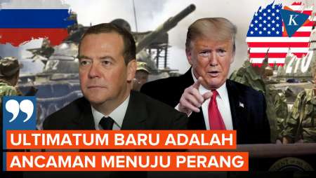 Eks Presiden Rusia Peringatkan Trump, Ultimatum Bisa Seret AS dalam Perang