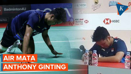 Anthony Ginting Menangis Usai Kalah dari Axelsen, Teringat Ibunya yang…