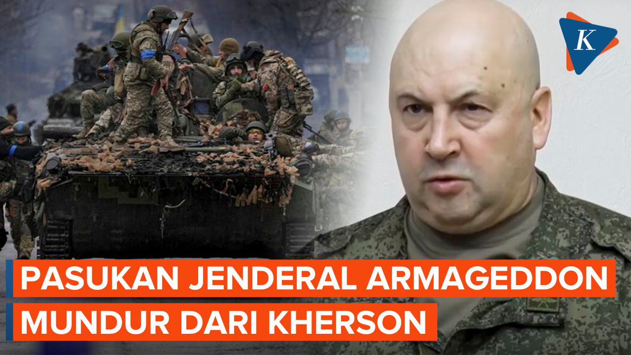 Jenderal Rusia yang Dikenal Bengis Perintahkan Pasukannya Mundur dari Kherson, Kenapa?