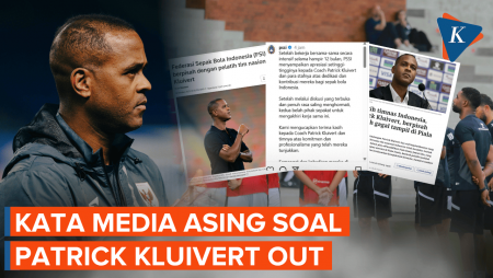 Media Asing Soroti Patrick Kluivert Tak Lagi Latih Timnas Indonesia