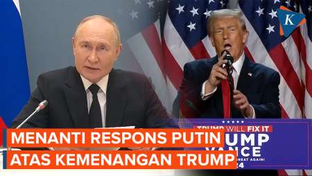 Apa Sikap Putin usai Trump Menang Pilpres AS? Ini Kata Jubir Kremlin