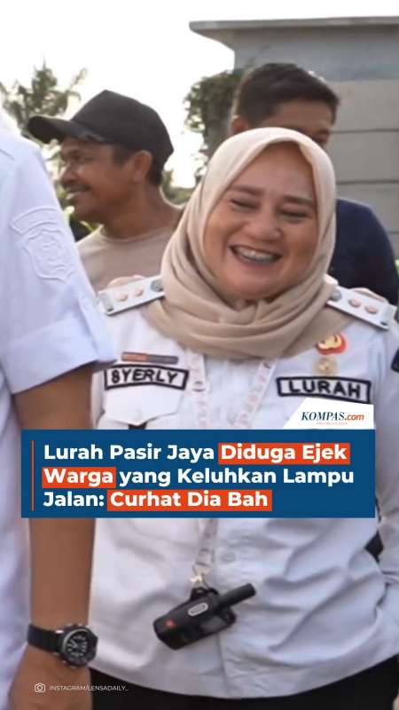 Lurah Pasir Jaya Diduga Ejek Warga yang Keluhkan Lampu Jalan: Curhat Dia Bah