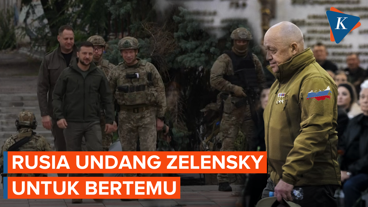 Rusia Tantang Zelensky Untuk Bertemu Di Bakhmut
