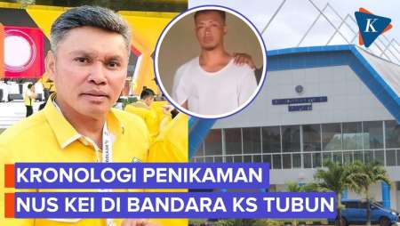 Detik-detik Nus Kei Tewas Ditikam Di Bandara KS Tubun