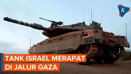 Tank Israel Mendekat ke Jalur Gaza, Serangan Darat Akan Dilakukan?