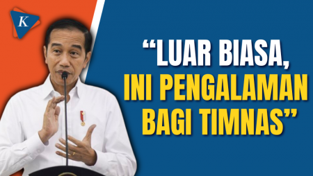 Ini Kata Jokowi Usai Laga Timnas Indonesia vs Argentina