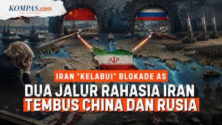 AS Dikelabui Iran: Dua "Pintu Belakang" Tembus China-Rusia, Kuatkan Ekonomi-Militer Teheran