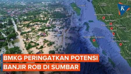 BMKG Peringatkan Potensi Banjir Rob Di Sumbar, Ini Wilayah Yang Harus Waspada