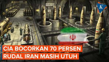 70 Persen Rudal Iran Ternyata Masih Utuh, AS Kini Fokus Tekanan Ekonomi