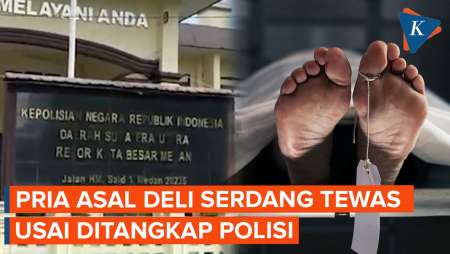 Pria asal Deli Serdang Tewas Usai Ditangkap Polisi, Tubuh Penuh Luka Lebam