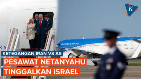 Pesawat Netanyahu Keluar Israel Di Tengah Ketegangan Iran-AS, Ada Apa?