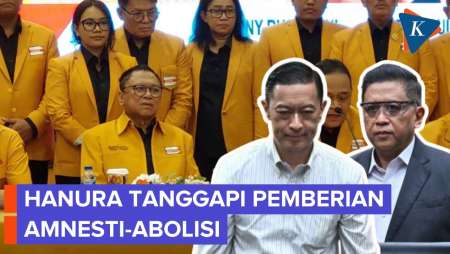 Tanggapan Hanura soal Prabowo Ampuni Hasto dan Tom Lembong