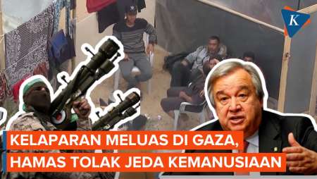 Kelaparan di Gaza Meluas, Hamas Disebut Tolak Jeda Perang Seminggu