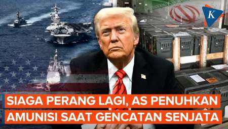 Trump Genjot Amunisi AS Selama Gencatan Senjata, Siap Perang Lawan Iran Lagi