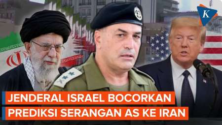 Jenderal Israel Bocorkan Prediksi Serangan AS Ke Iran, Kapan?