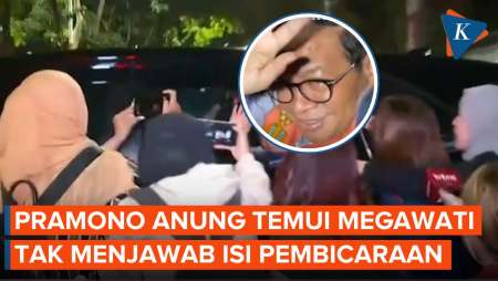 Pramono Anung Sambangi Kediaman Megawati, Bahas Apa?