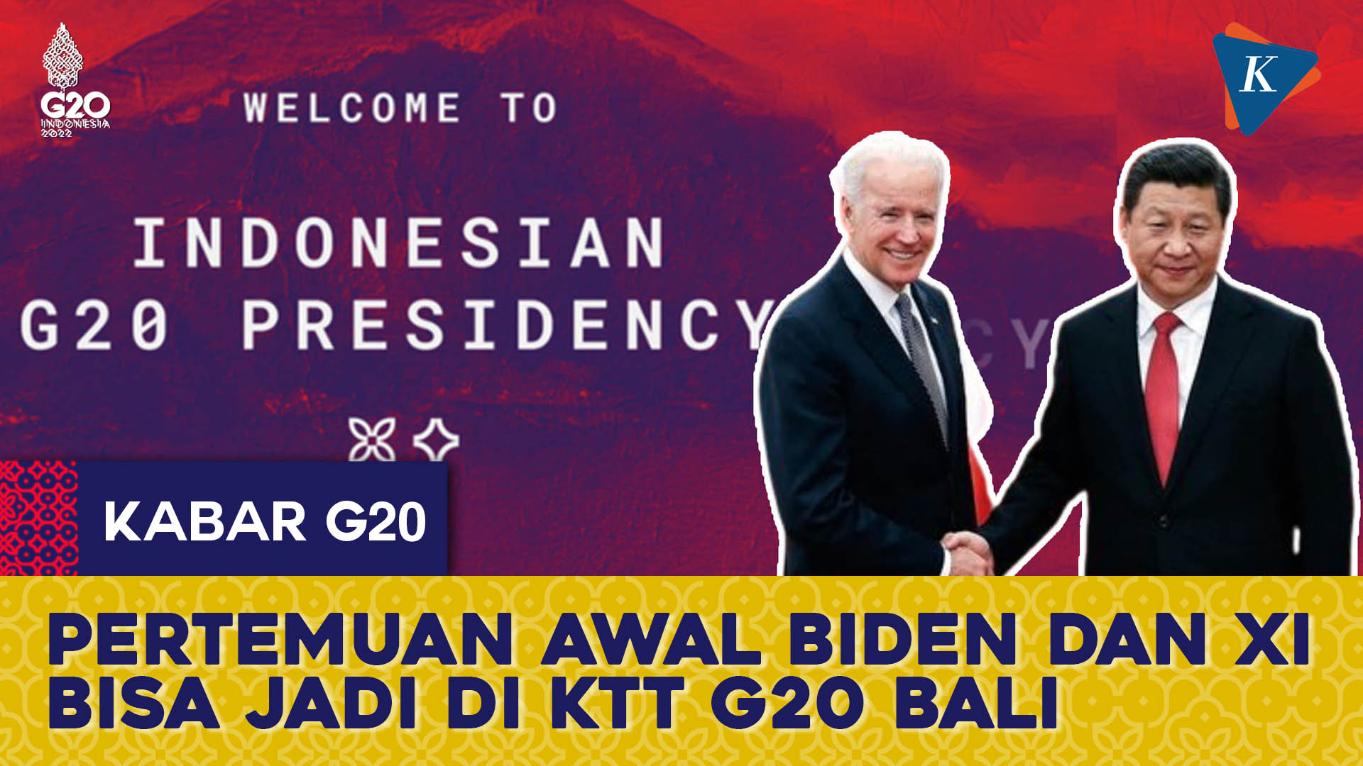 Pertemuan Tatap Muka Pertama Biden dan Xi Jinping Bisa Terjadi pada KTT G20 di Bali