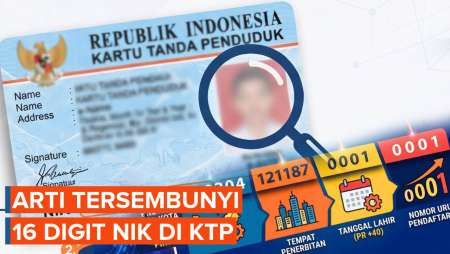 Bukan Angka Acak! Ini Arti 16 Digit NIK di KTP