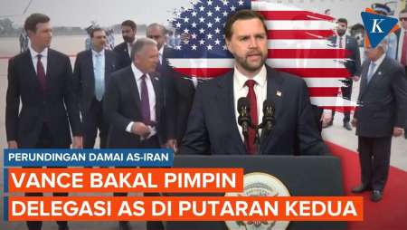 JD Vance Kembali Pimpin Perundingan AS-Iran Tahap Dua