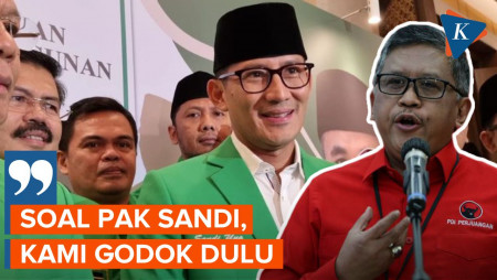 PPP Usulkan Sandiaga Uno Jadi Cawapres Ganjar, Ini Respons PDI-P