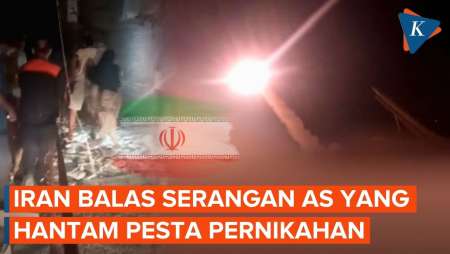 Detik-detik Iran Kirim Rudal Ke Yordania, Balas Serangan AS Yang Hantam Pesta Pernikahan