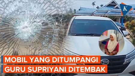 Mobil Pengantar Guru Supriyani yang Ditembak Ternyata Milik Camat Baito