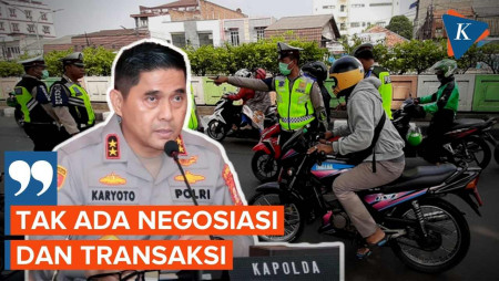 Operasi Patuh Jaya, Polisi dan Pelanggar Dilarang 