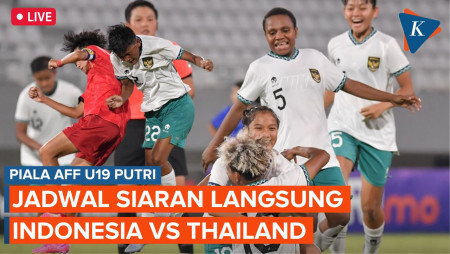 Jadwal Siaran Langsung Timnas Putri Indonesia U19 vs Thailand, Kickoff…