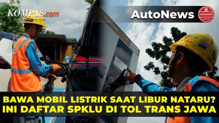 Daftar SPKLU Mobil Listrik Di Tol Trans Jawa Saat Libur Nataru