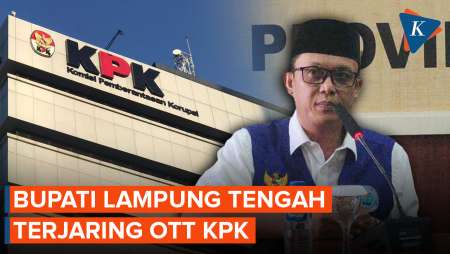 KPK OTT Bupati Lampung Tengah Ardito Wijaya