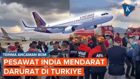 Kronologi Pesawat India Mendarat Darurat di Turkiye Usai Terima Ancaman Bom