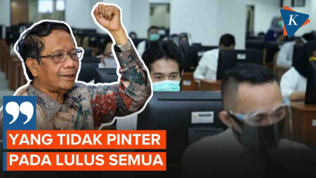 Cerita Mahfud MD Pernah Gagal Tes CPNS: Yang Tidak Pintar Malah Lulus