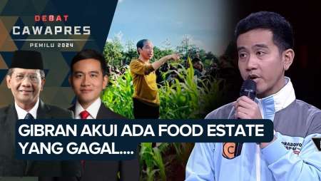 Bertubi-tubi Food Estate Diserang, Gibran: Memang Ada yang Gagal