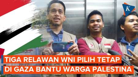 Tiga WNI Relawan MER-C Pilih Tetap di Gaza Bantu Warga Palestina