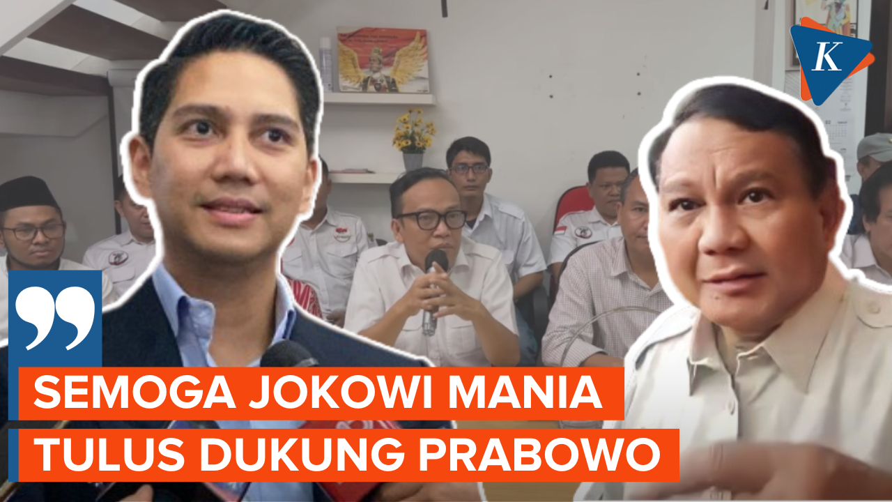 Waketum Gerindra Sambut Baik Dukungan Jokowi Mania untuk Prabowo