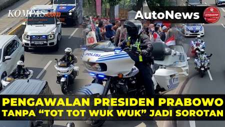 Tanpa ‘Tot Tot Wuk Wuk’: Pengawalan Presiden Jadi Sorotan Publik