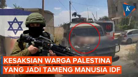 Kata Pria yang Jadi Tameng Hidup Mobil IDF: Mereka Menyiksa Sambil Tertawa