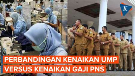 Kenaikan UMP Buruh Vs Kenaikan Gaji PNS, Mana Lebih Besar?