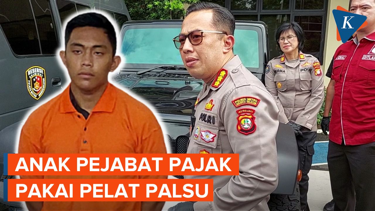 Anak Pejabat Pajak yang Aniaya Anak Pengurus GP Ansor Gunakan Pelat Mobil Palsu