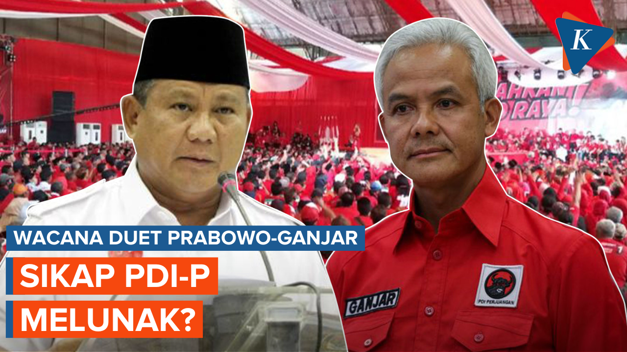 Awalnya Tolak Wacana Duet Prabowo-Ganjar, Kini Sikap PDI-P Melunak?