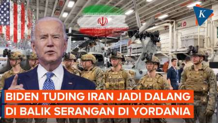 3 Anggota Pasukan AS Tewas di Timur Laut Yordania, Biden Salahkan Iran dan Sekutunya