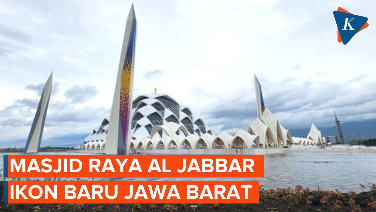 Intip Masjid Raya Al Jabbar yang jadi Ikon Baru Jawa Barat