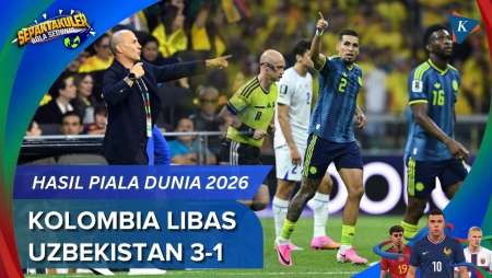 Hasil Piala Dunia 2026 Uzbekistan Vs Kolombia 1-3, Pasukan Cannavaro Kalah Di Laga Debut